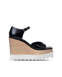 Stella McCartney - Black Wedges - Lyst