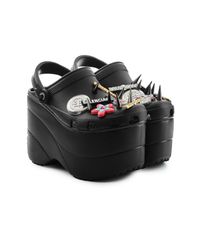 balenciaga crocs platform lyst browse stores