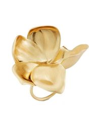 Elizabeth and James - Metallic Posy Ring - Lyst