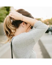 Melinda Maria | Metallic Abigail Bangle Stack | Lyst