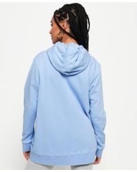 Superdry Blue Gelsey Zip Hoodie