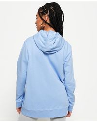 Superdry Blue Gelsey Zip Hoodie