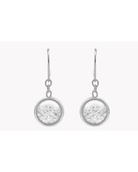 Tateossian - Metallic Diamond Dust Silver Earrings for Men - Lyst
