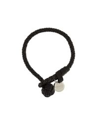 Bottega Veneta | Brown 'intrecciato' Bracelet for Men | Lyst