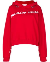 MIRA MIKATI Emroidered Cotton Hoodie