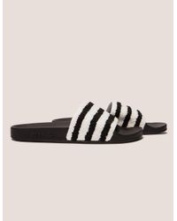 Lyst adidas Originals adilette toalla diapositivas en negro para hombres Lyst adidas Originals adilette toalla diapositivas en negro para hombres