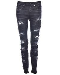 R13 - Blue Alison Patch Skinny Jeans - Lyst