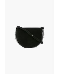 Paco Rabanne - Black 14#02 Half Moon Crossbody Bag - Lyst