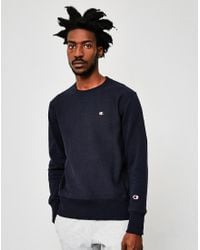 Champion | Blue Classic Reverse Weave Sweatshirt Navy for Men | Lyst