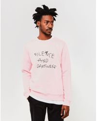 Soulland | Silence Sweatshirt Pink for Men | Lyst