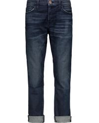 Current/Elliott Blue The Fling Boyfriend Jeans