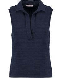 Orlebar Brown Blue Thelma Cotton-terry Top