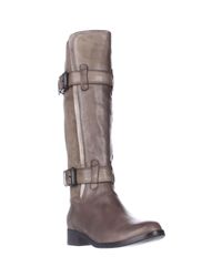 Cole Haan | Multicolor Air Whitley Buckled Pull Up Riding Boots | Lyst