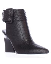 Sigerson Morrison | Multicolor Ice2 Pointed Toe Aklne Strap Boots | Lyst