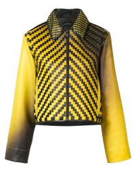 Martina Spetlova - Yellow Air-brushed Jacket - Lyst