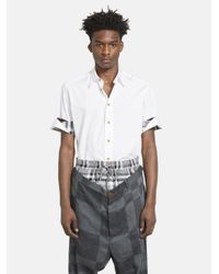 Vivienne Westwood - White Rolled Sleeve Shirt for Men - Lyst