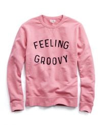 Hartford - Red Sweat Feeling Groovy Sweatshirt - Lyst