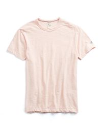 Todd Snyder - Pink Champion Basic T-shirt In Peony for Men - Lyst