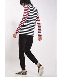 TOPSHOP Black Clean Seam Joggers