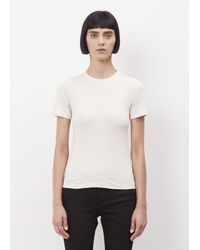 Acne Studios | Natural Beige Melange Dorla Pc Crewneck T-shirt | Lyst