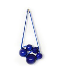 Marion Vidal - Klein Blue Ribbon Necklace - Lyst