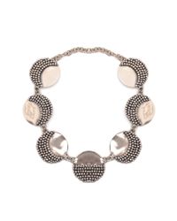 Anndra Neen | Multicolor Mirror And Pin Necklace | Lyst