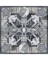 Swash London | Metallic Tudor House Fringe Scarf | Lyst