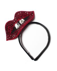 Benoit Missolin | Metallic Vanessa Lips Headband | Lyst