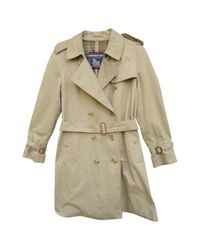 Trenchs en Coton Kaki Burberry en coloris Natural