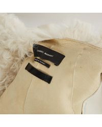 Mantel en Cuir Écru Isabel Marant en coloris Multicolor