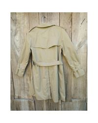 Trenchs en Coton Kaki Burberry en coloris Natural