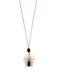 RED Valentino Metallic Necklace With Charm