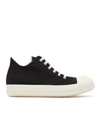 Rick Owens Drkshdw | Black Low Sneakers for Men | Lyst