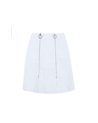 Noir Jewelry White Grace Skirt