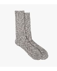 Norse Projects Gray Ebbe Thick Wool Sock for men