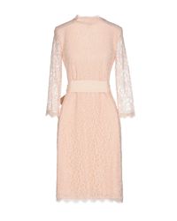 Diane von Furstenberg Pink Kurzes Kleid