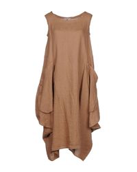 Saint Tropez Brown Knee-length Dress