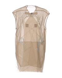 Rick Owens Natural Overcoats