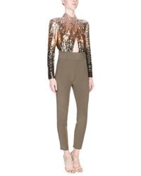 Elisabetta Franchi Metallic Jumpsuit