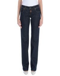 John Galliano Blue Denim Trousers