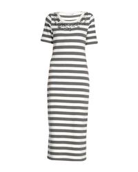 Anna Rachele Gray 3/4 Length Dress