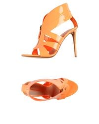 Nicholas Kirkwood Orange Sandals