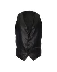 Bikkembergs Black Waistcoat for men