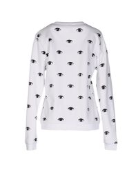 kenzo eye sweatshirt white