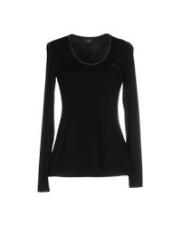 Armani Jeans - Black T-shirt - Lyst
