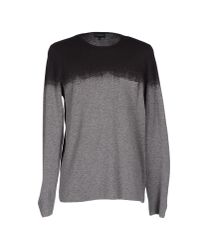 Emporio Armani | Gray Sweater for Men | Lyst