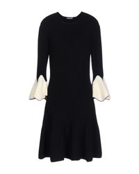 Alexander McQueen Black Knee-length Dress