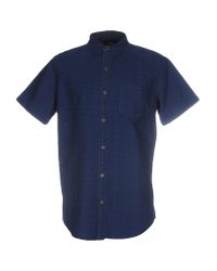 Deus Ex Machina Blue Denim Shirt for men