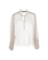 Paola Frani White Blouse