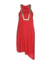 Dondup Red Kurzes Kleid
